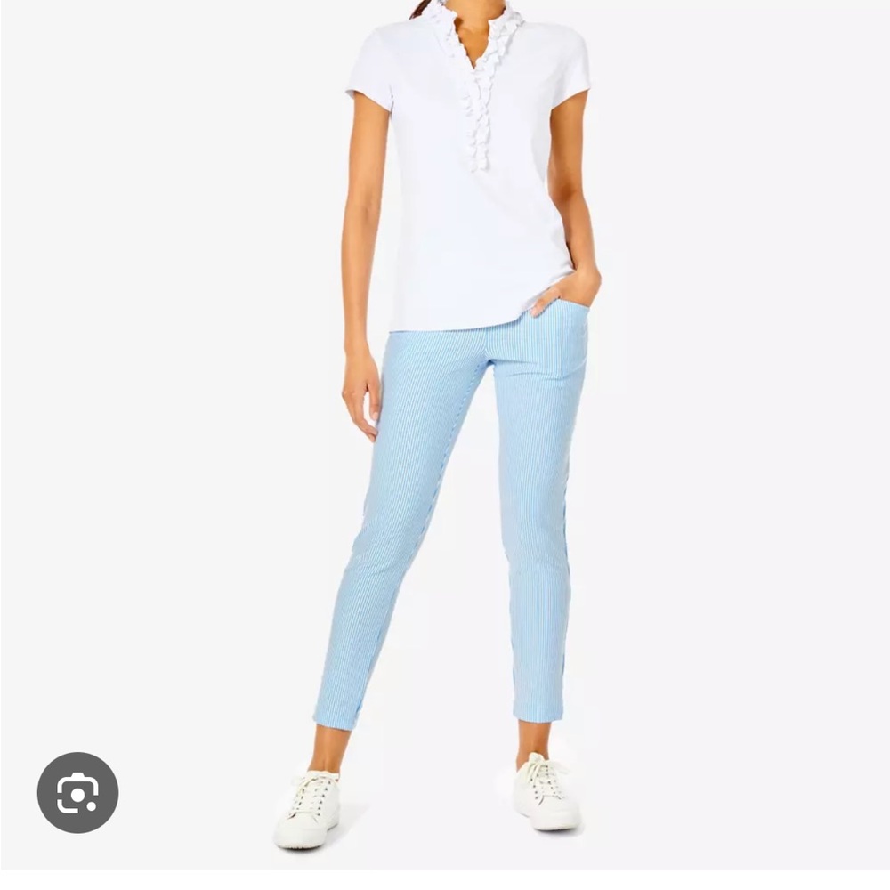 Lilly Pulitzer Seersucker Corso Pant